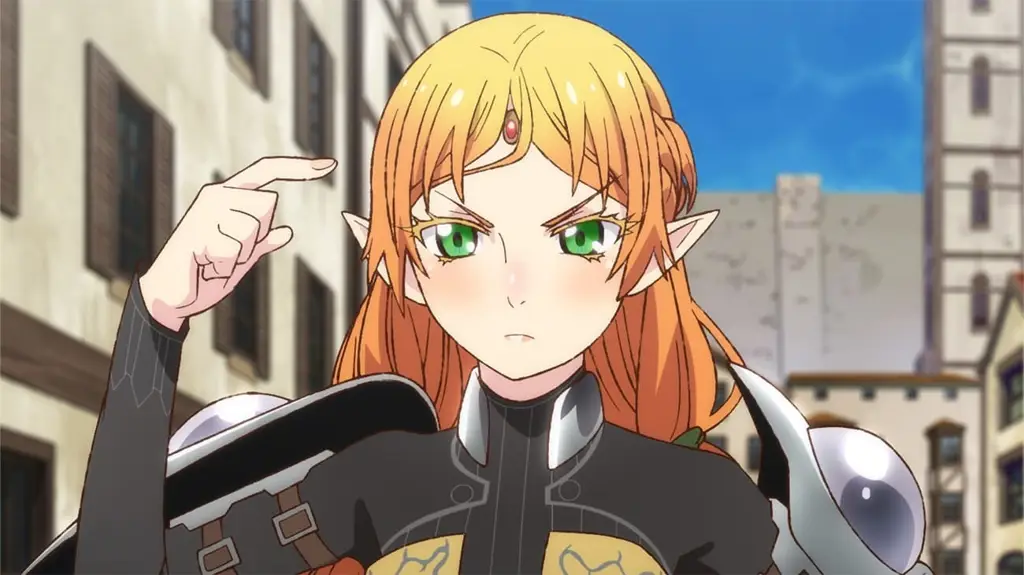 Adegan komedi dari Isekai Ojisan episode 5