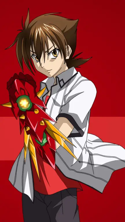 Gambar Hyoudou Issei dan haremnya