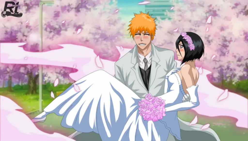 Ichigo Kurosaki dan Rukia Kuchiki dalam Bleach