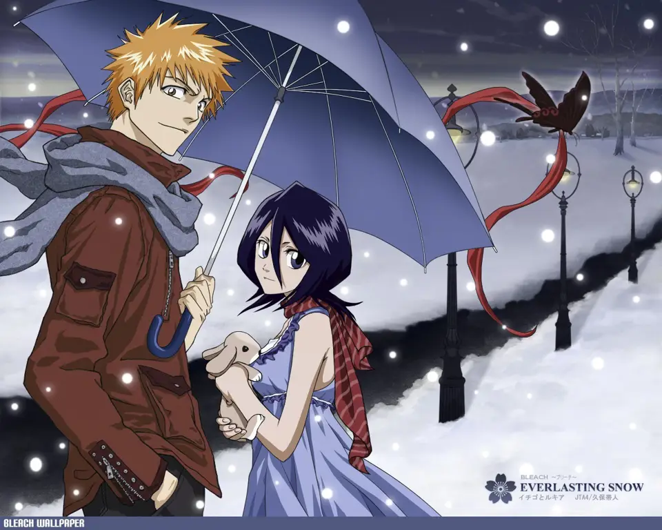 Ichigo Kurosaki dan Rukia Kuchiki