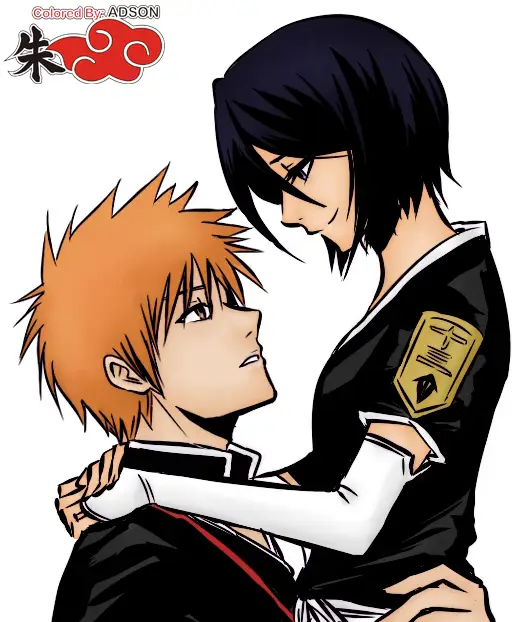 Ichigo dan Rukia dari Bleach