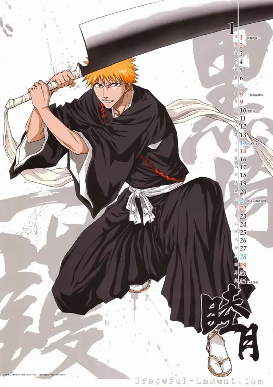 Ichigo Kurosaki, tokoh utama Bleach