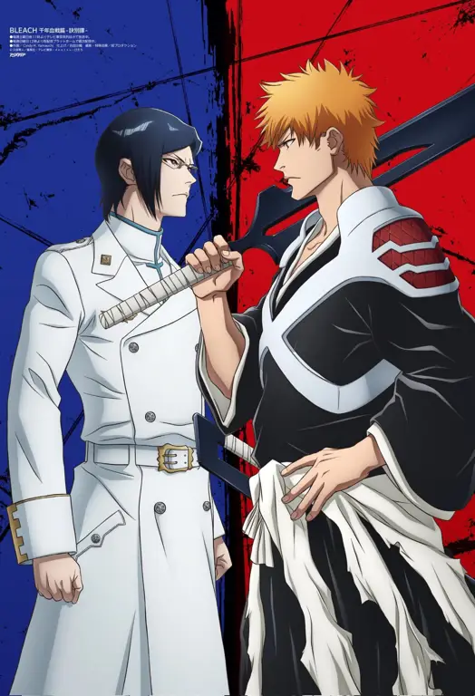 Gambar Ichigo Kurosaki dalam Bleach Thousand Year Blood War