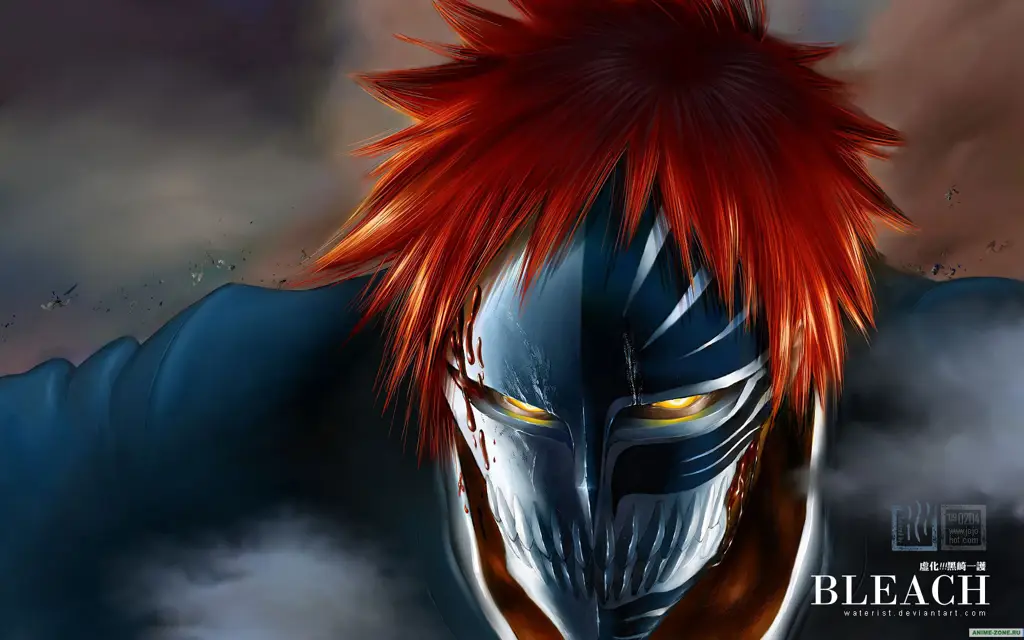 Ichigo Kurosaki, karakter utama Bleach, dalam episode pertama