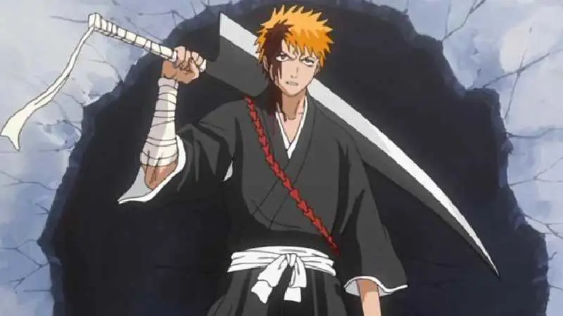 Gambar Ichigo Kurosaki di Bleach Mobile 3D