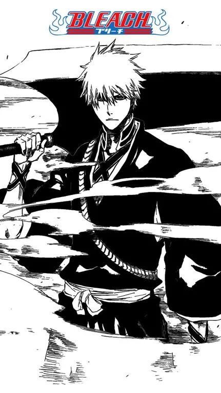 Gambar Ichigo Kurosaki dalam Bleach manga chapter 650