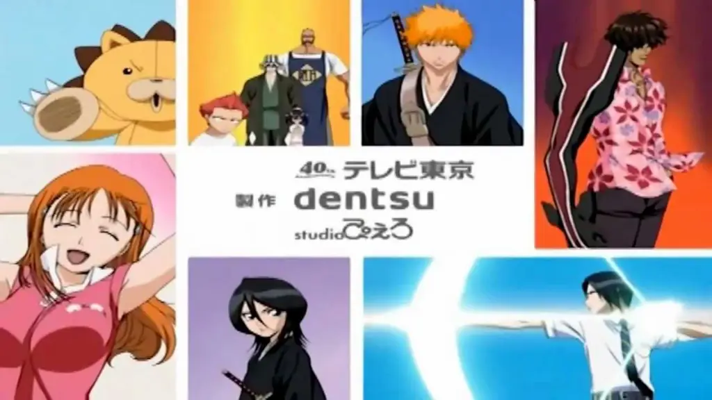 Adegan pembuka Bleach yang menunjukkan Ichigo Kurosaki