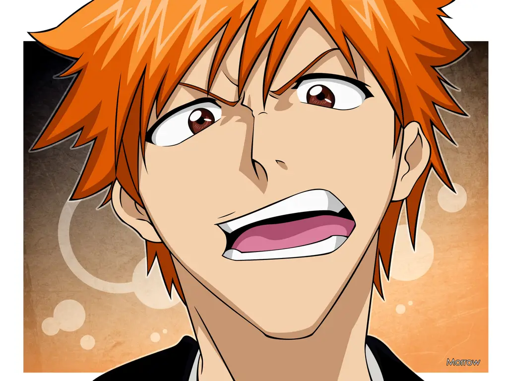 Gambar Ichigo Kurosaki dalam Bleach