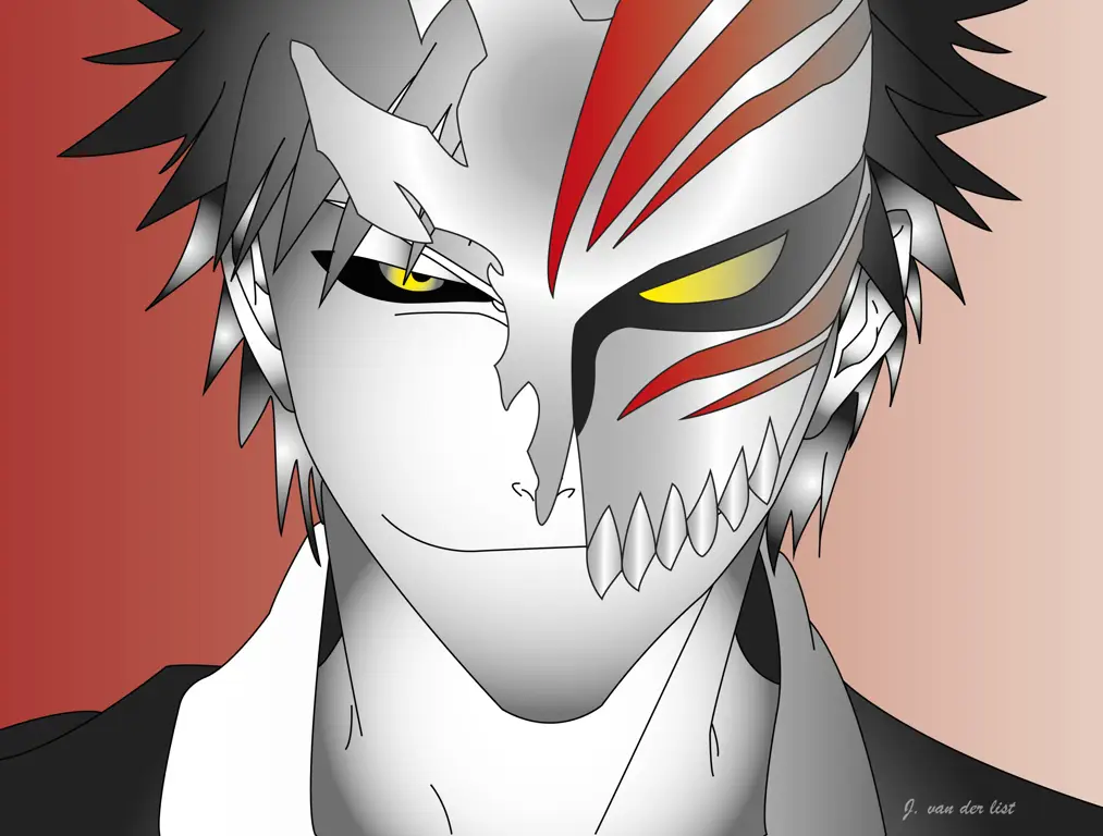 Gambar Ichigo Kurosaki, tokoh utama Bleach