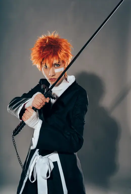 Gambar Ichigo Kurosaki dari anime Bleach