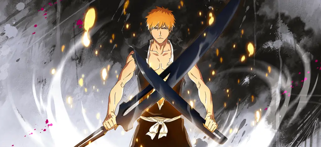 Ichigo Kurosaki dalam salah satu adegan Bleach Opening 6