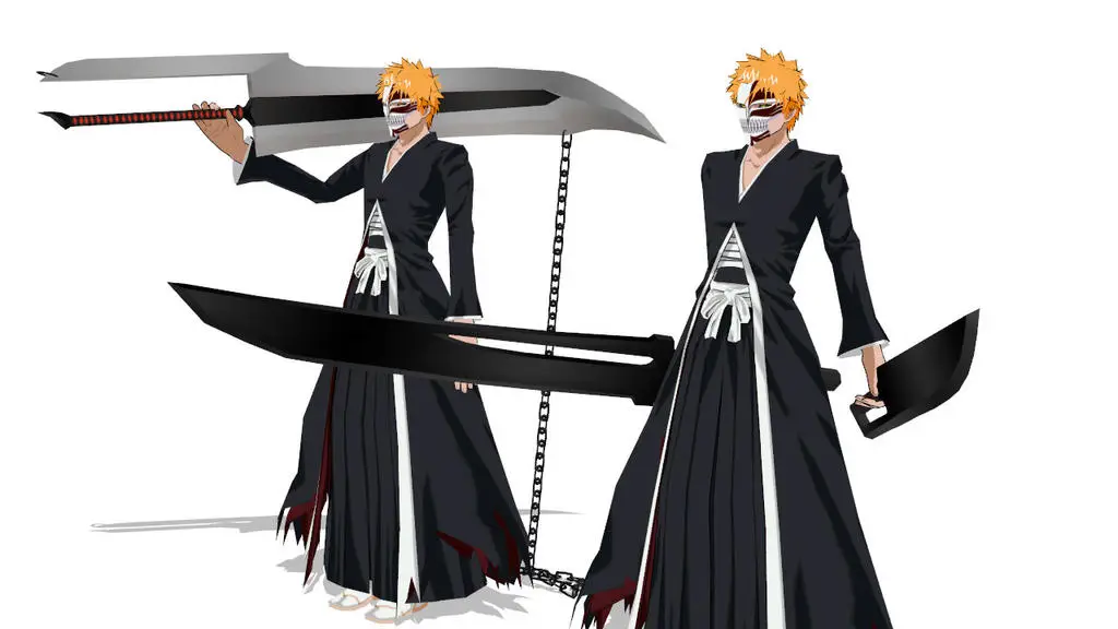 Gambar Ichigo Kurosaki, karakter utama Bleach