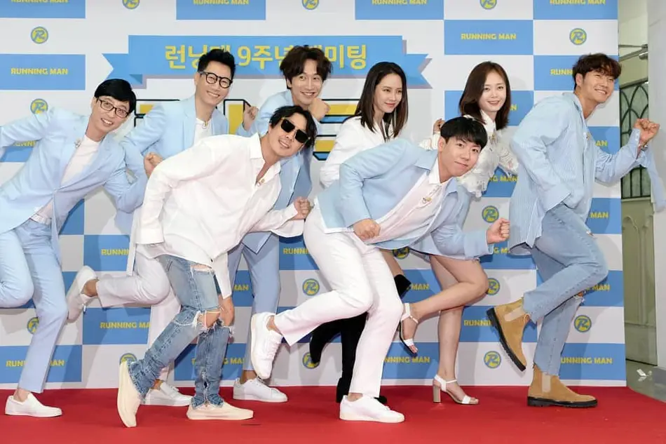 Foto idol Kpop sebagai bintang tamu Running Man