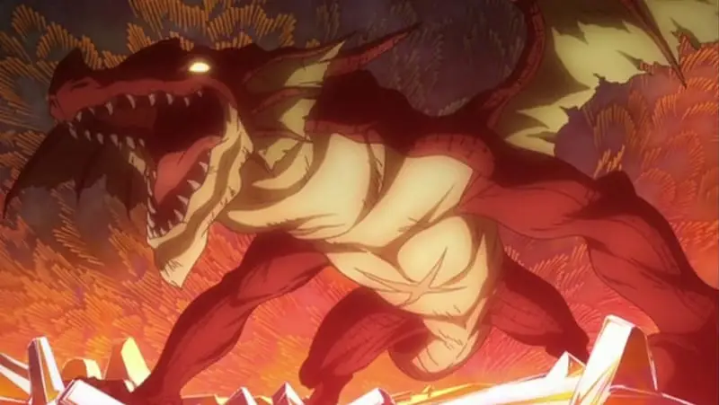 Gambar Igneel dari anime Fairy Tail