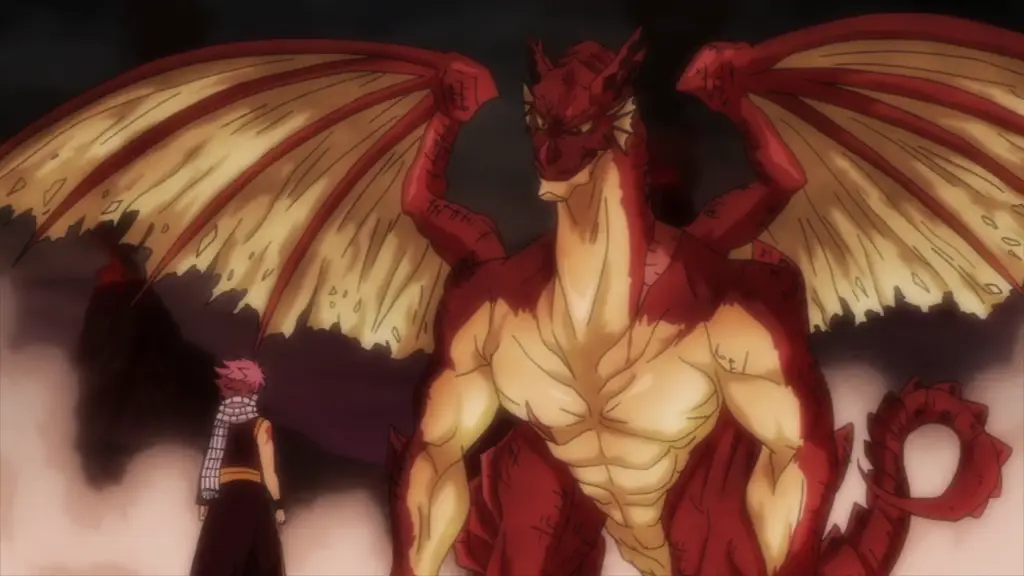 Gambar Igneel, Raja Naga Api dari Fairy Tail