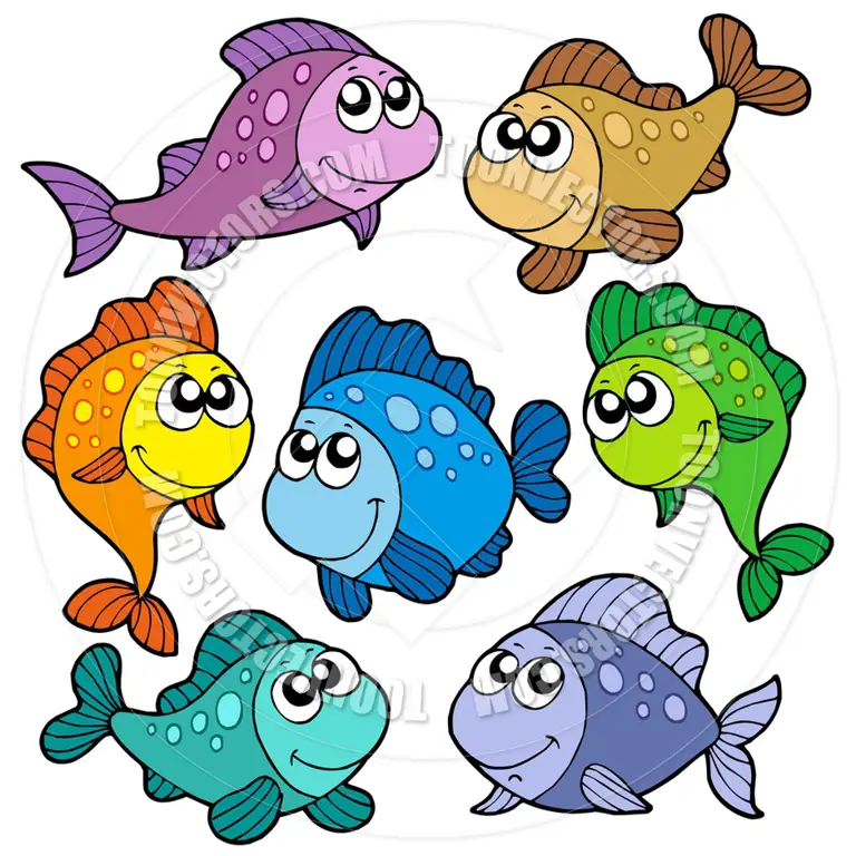 Ikan Kartun Lucu