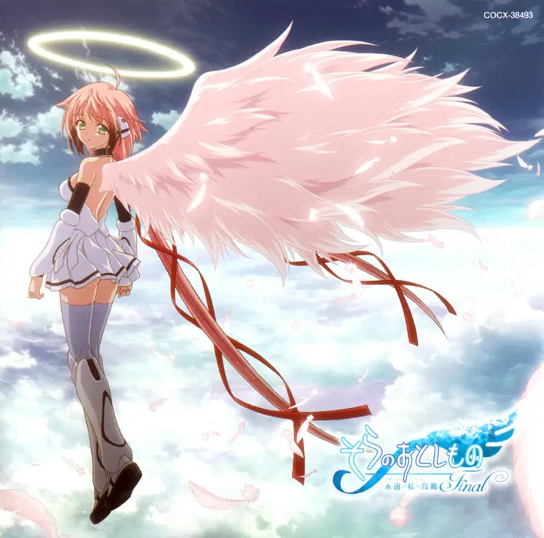 Ikaros imut dari anime Sora no Otoshimono