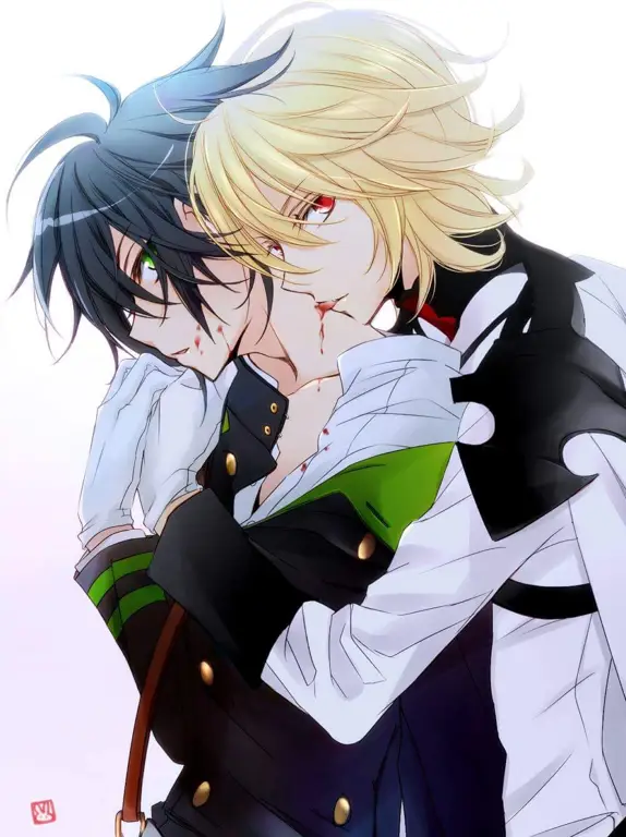 Gambar Mika dan Yuichiro bersama