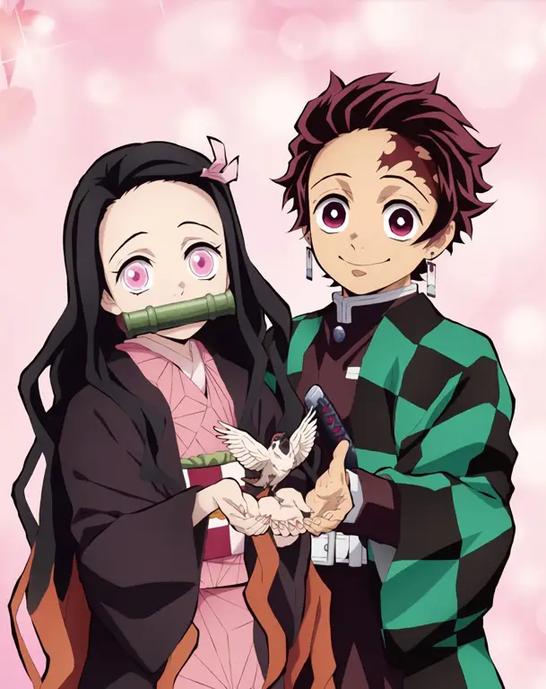 Ikatan persaudaraan Tanjiro dan Nezuko Tanjiro dan Nezuko dalam petualangan mereka