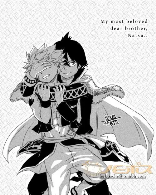 Zeref dan Natsu bersaudara