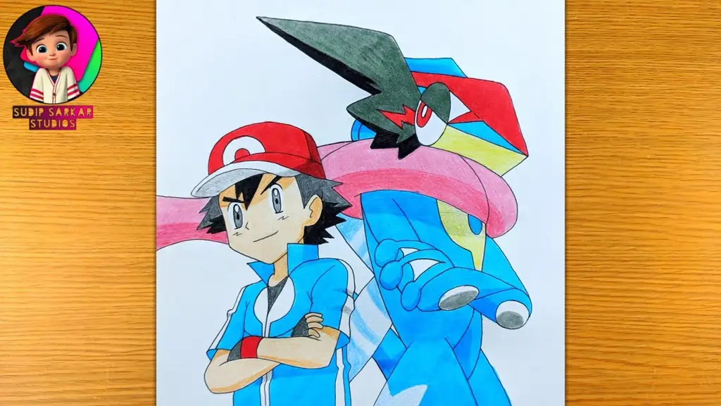 Greninja dan Ash Ketchum