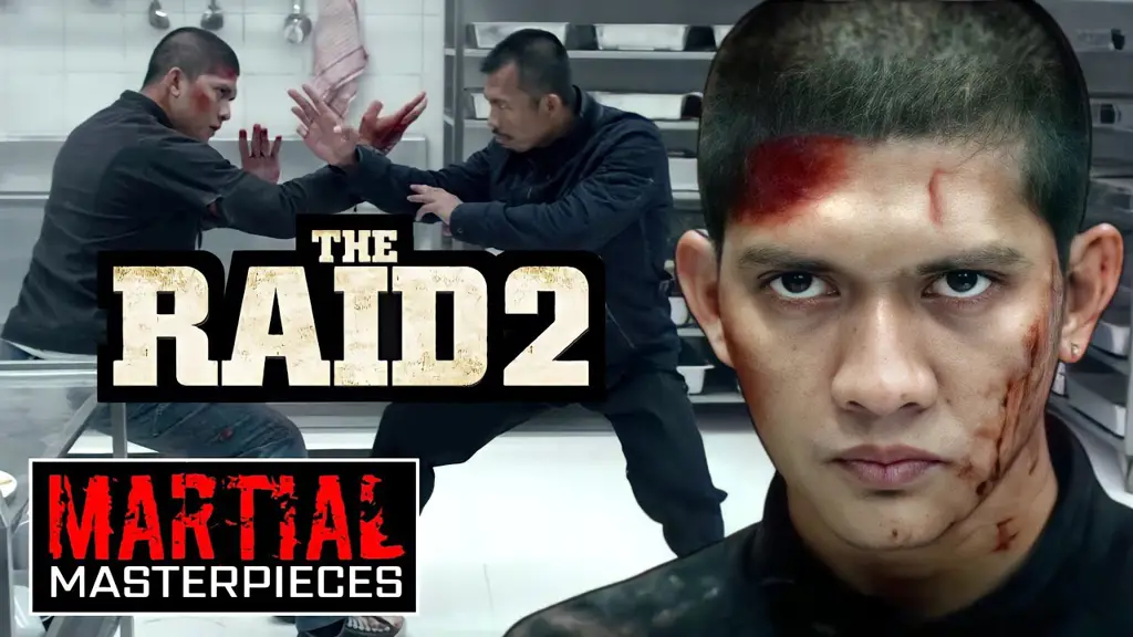 Foto Iko Uwais dalam film The Raid 2