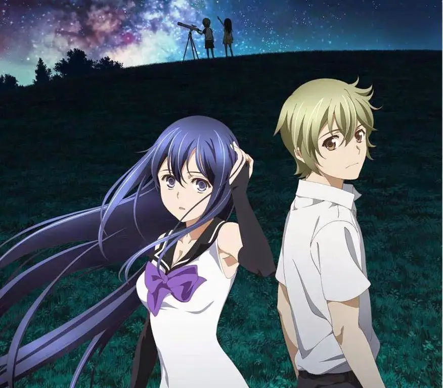 Adegan aksi Gokukoku no Brynhildr