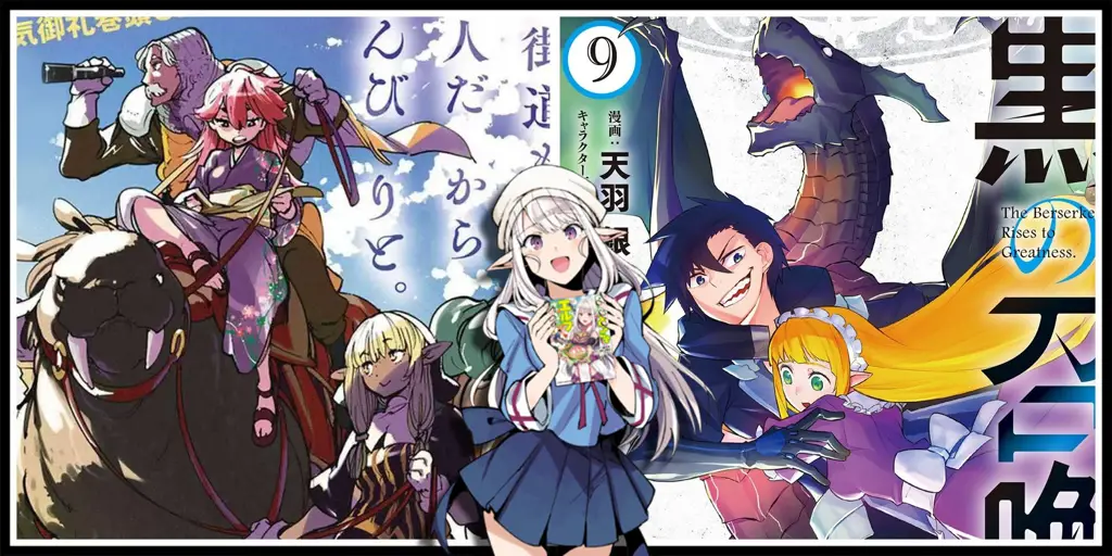 Adegan dari manga Isekai