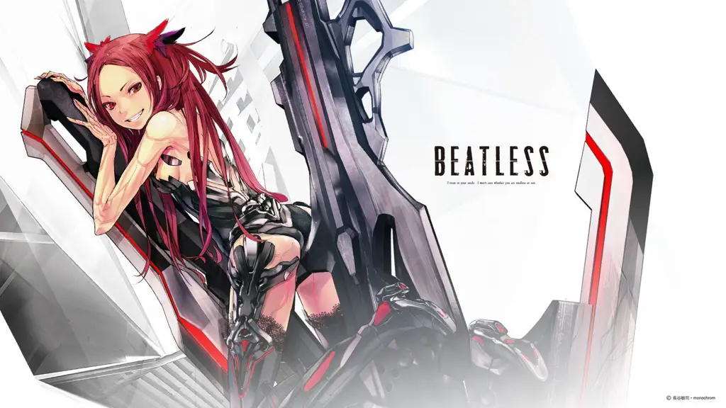 Ilustrasi adegan romantis dari anime Beatless
