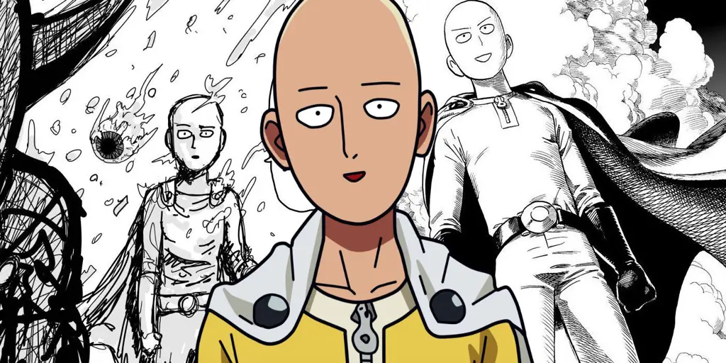 Gambar ilustrasi manga One Punch Man