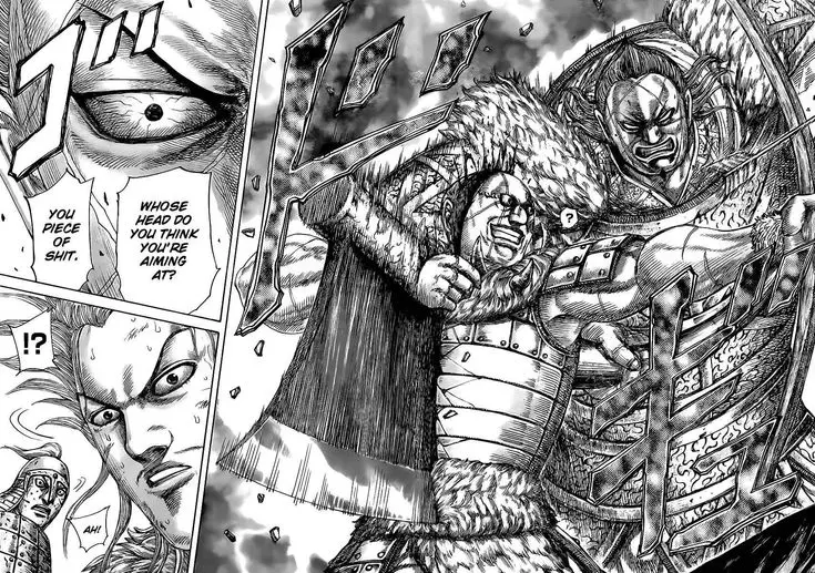 Gambar artwork dari manga Kingdom