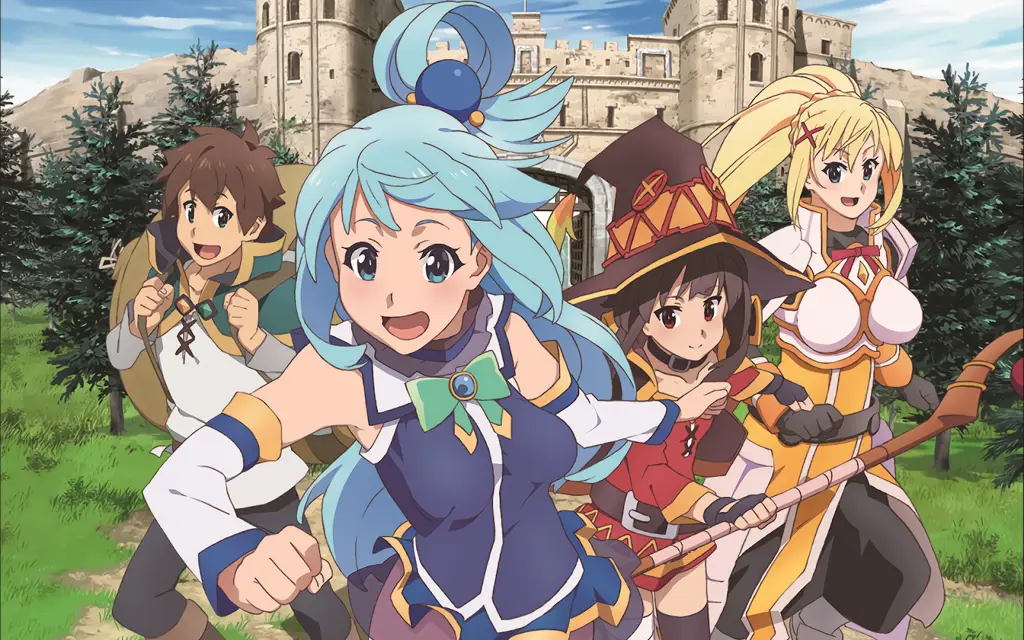 Berbagai karakter dari anime Isekai