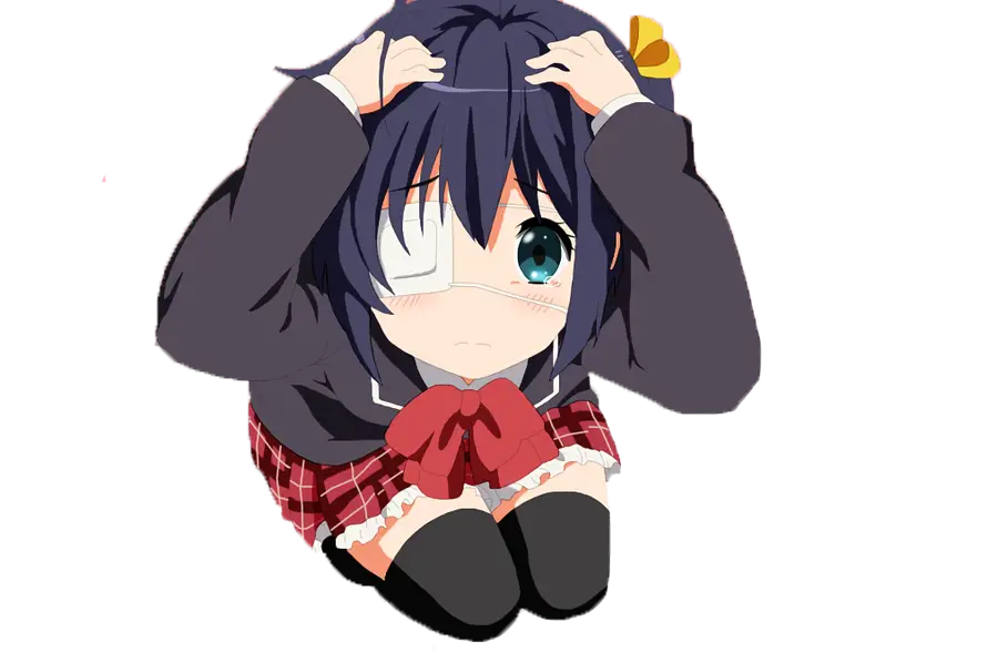 Gambar chibi Rikka Takarashi yang lucu