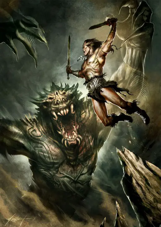 Ilustrasi Conan the Barbarian