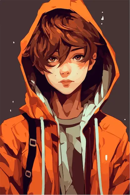 Ilustrasi Cowok Anime Keren Gambar ilustrasi cowok anime keren