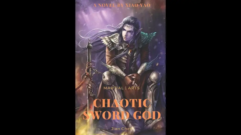 Ilustrasi sampul novel Chaotic Sword God