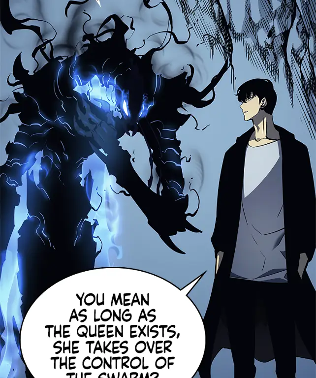 Gambar karya seni dari manhwa Solo Leveling