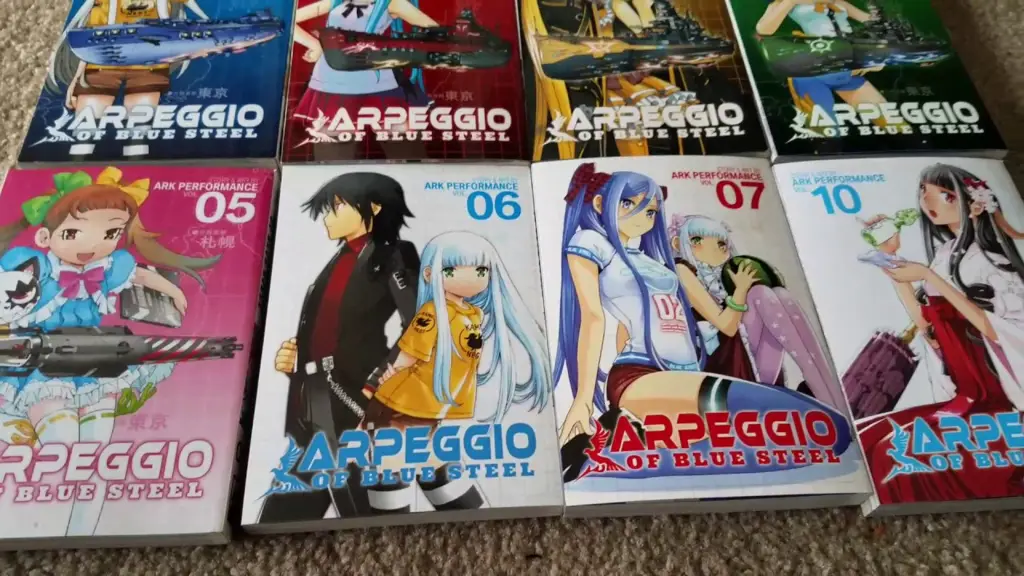 Panel manga Arpeggio of Blue Steel