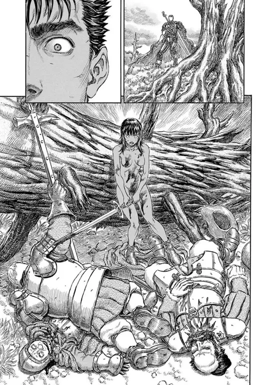 Gambar ilustrasi dari manga Berserk