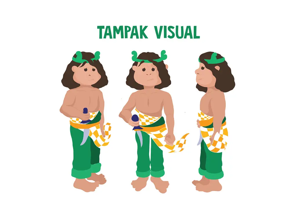 Ilustrasi cerita rakyat Indonesia