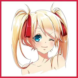 Ilustrasi gadis anime tanpa atasan Ilustrasi gadis anime tanpa atasan