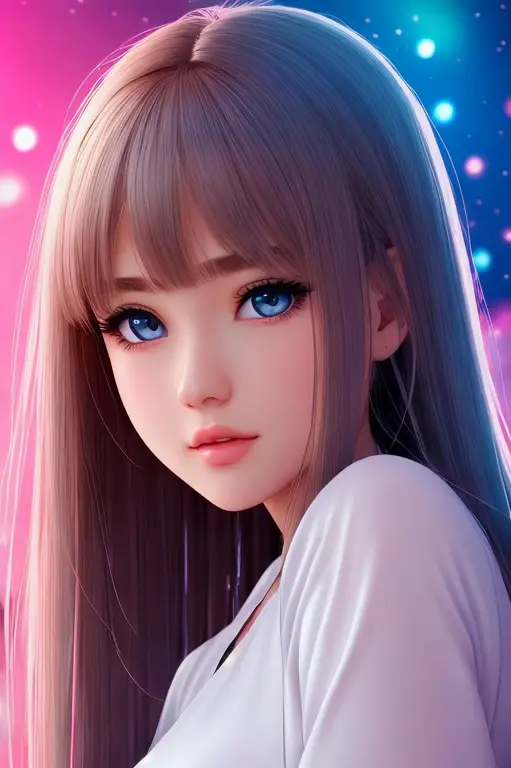 Ilustrasi gadis anime