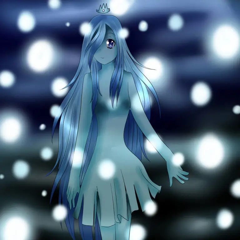 Gambar gadis hantu anime