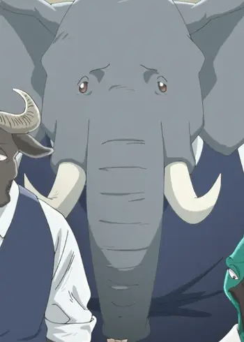 Gajah kuat dalam anime