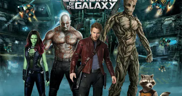 Gaya animasi karakter Guardians of the Galaxy