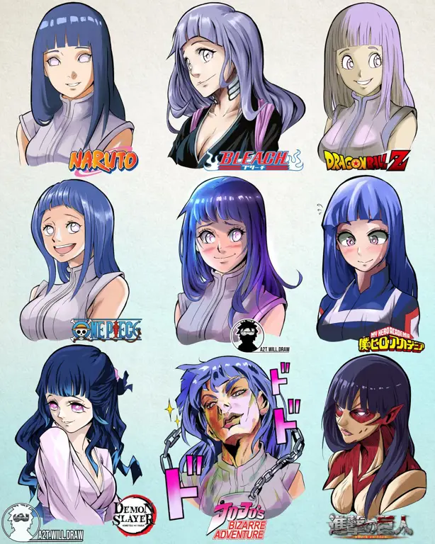 Ilustrasi Gaya Seni Manga Gaya seni manga