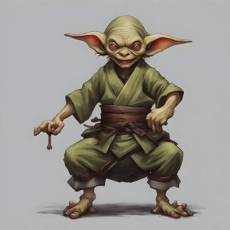 Ilustrasi goblin ala Jepang