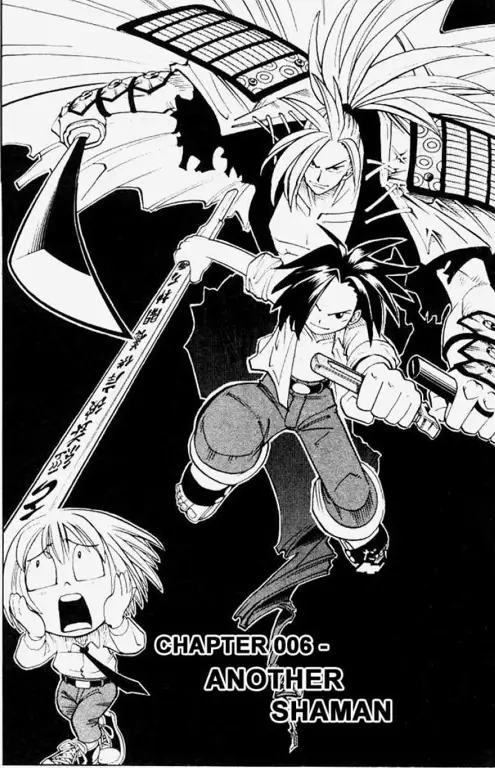 Halaman-halaman komik Shaman King