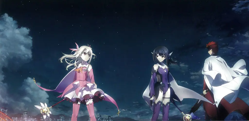 Illya dan Miyu dalam Fate Kaleid Liner Prisma Illya