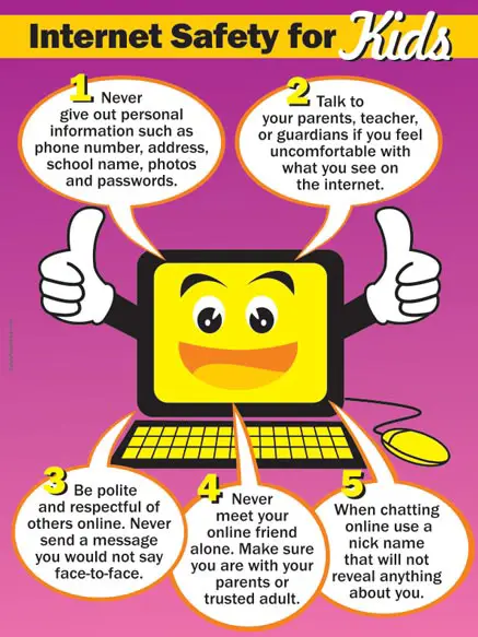 Ilustrasi internet aman Internet aman untuk anak-anak